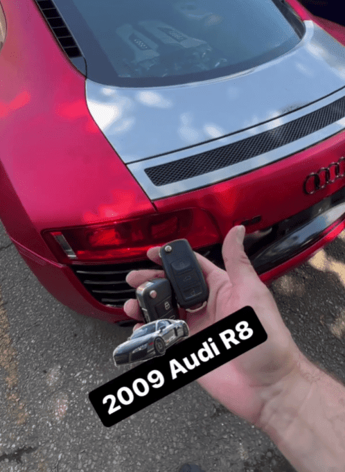 audi car key