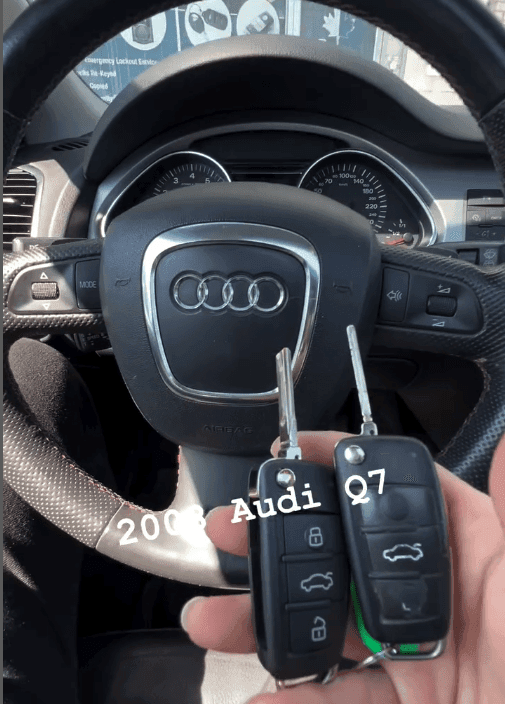 audi car key