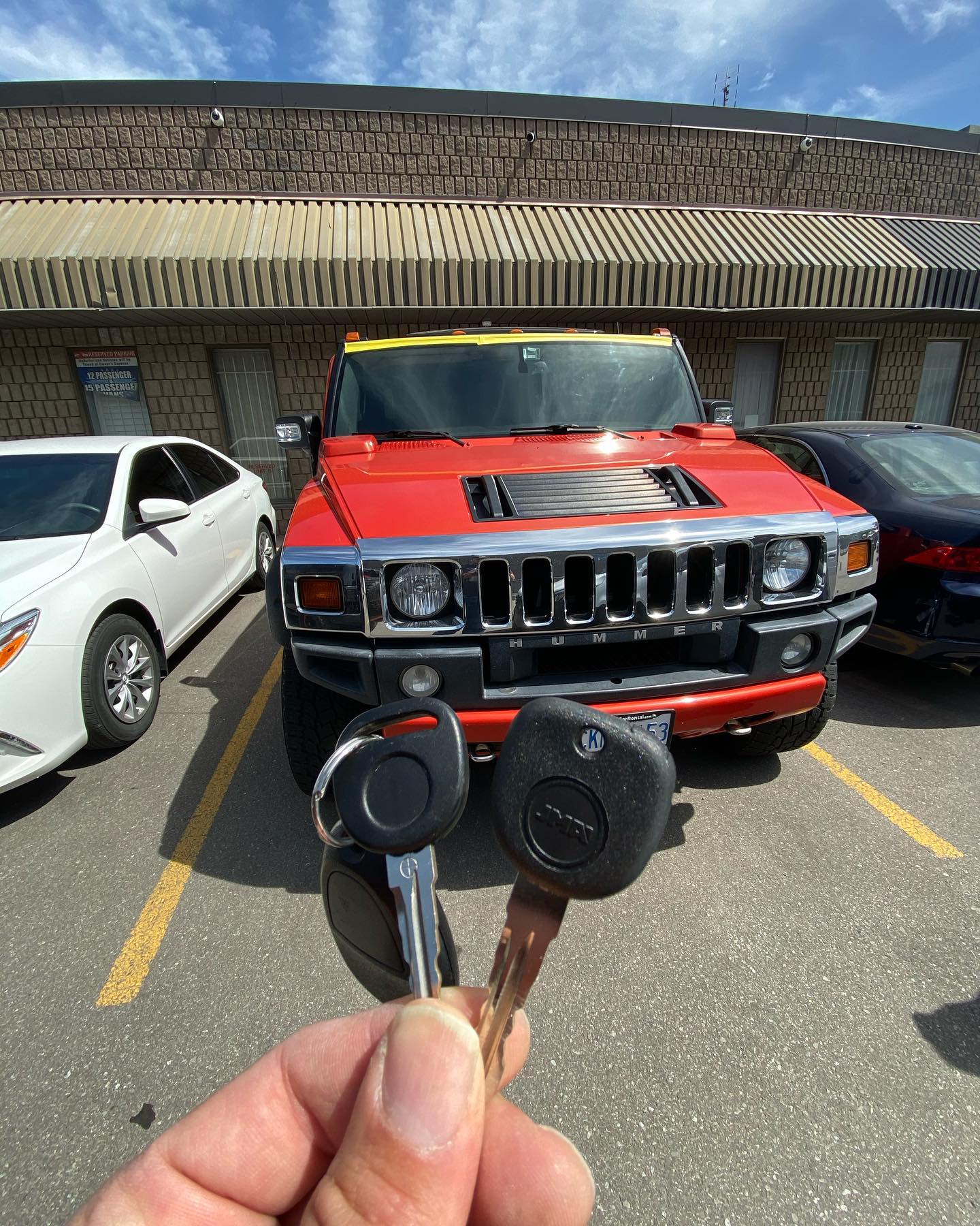 hummer car key