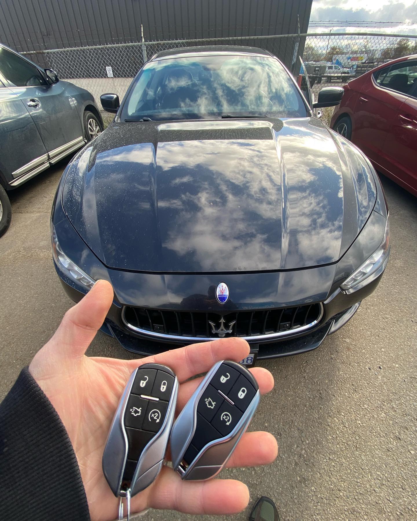 maserati car key