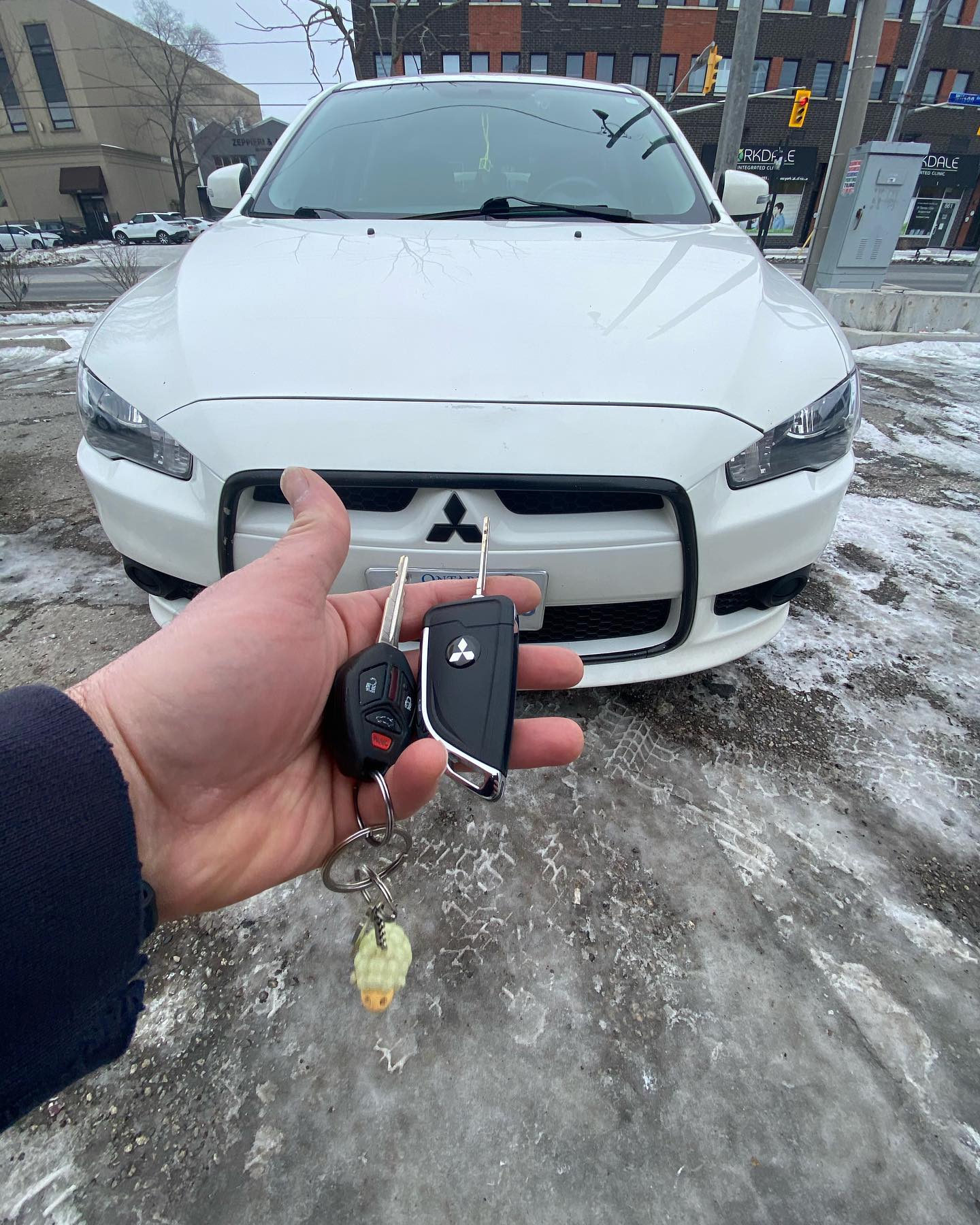 Mitsubishi car key