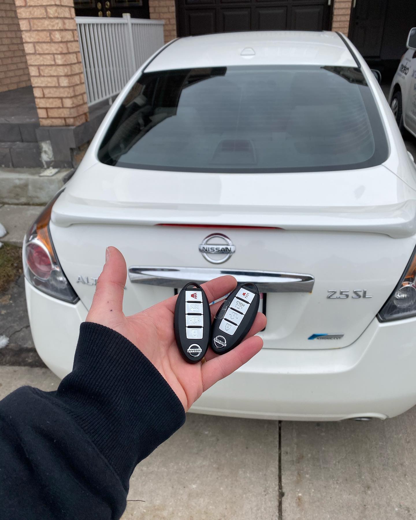 Nissan car key