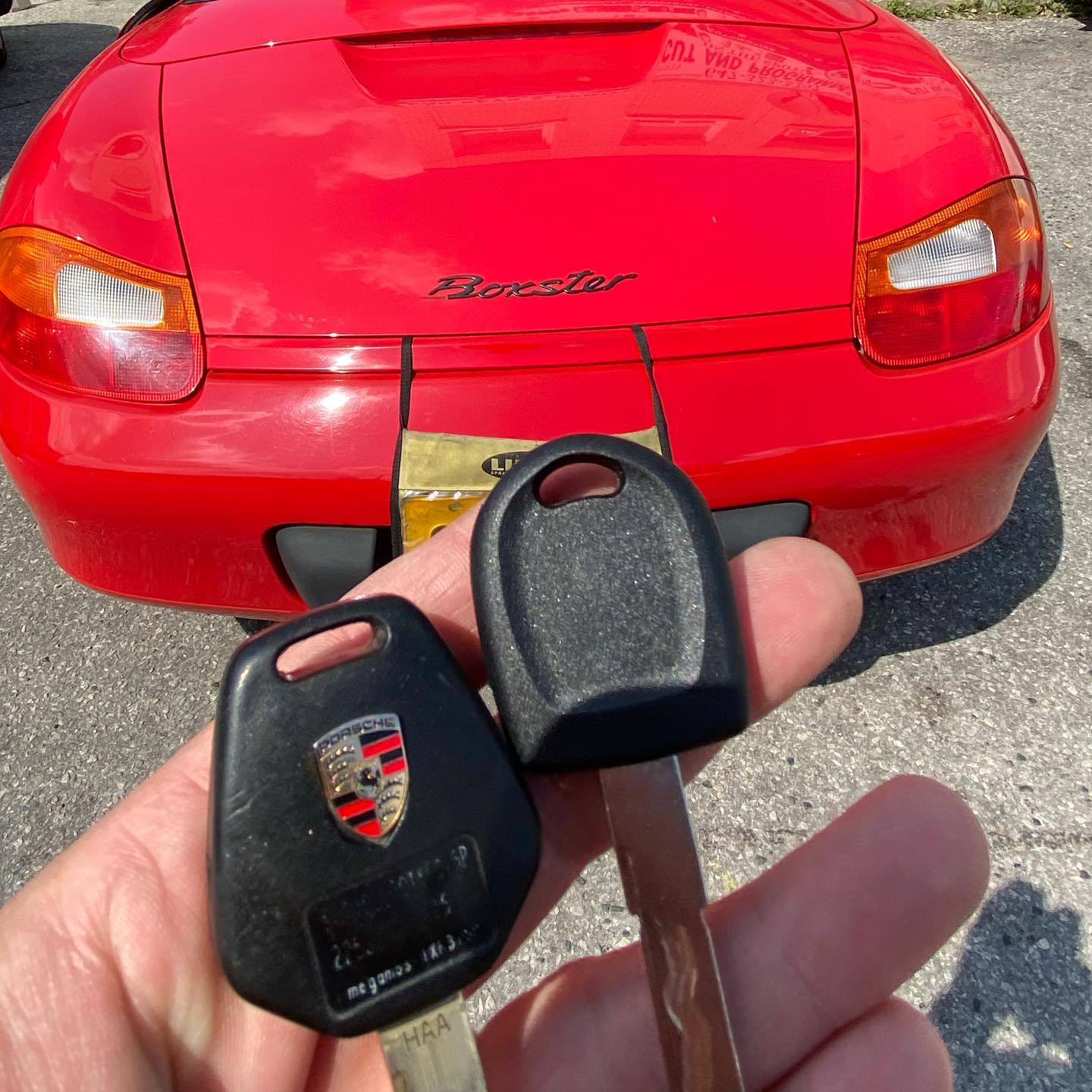 Porsche car key