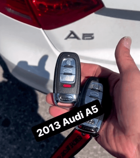 audi car key