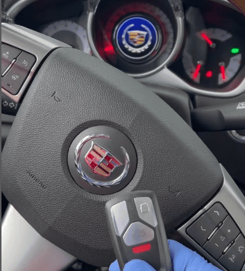 Cadillac car key