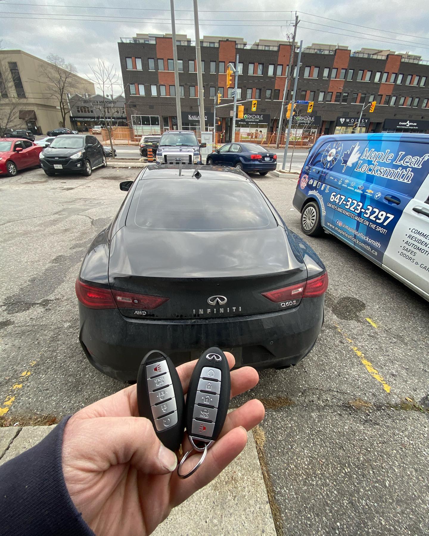 infiniti car key