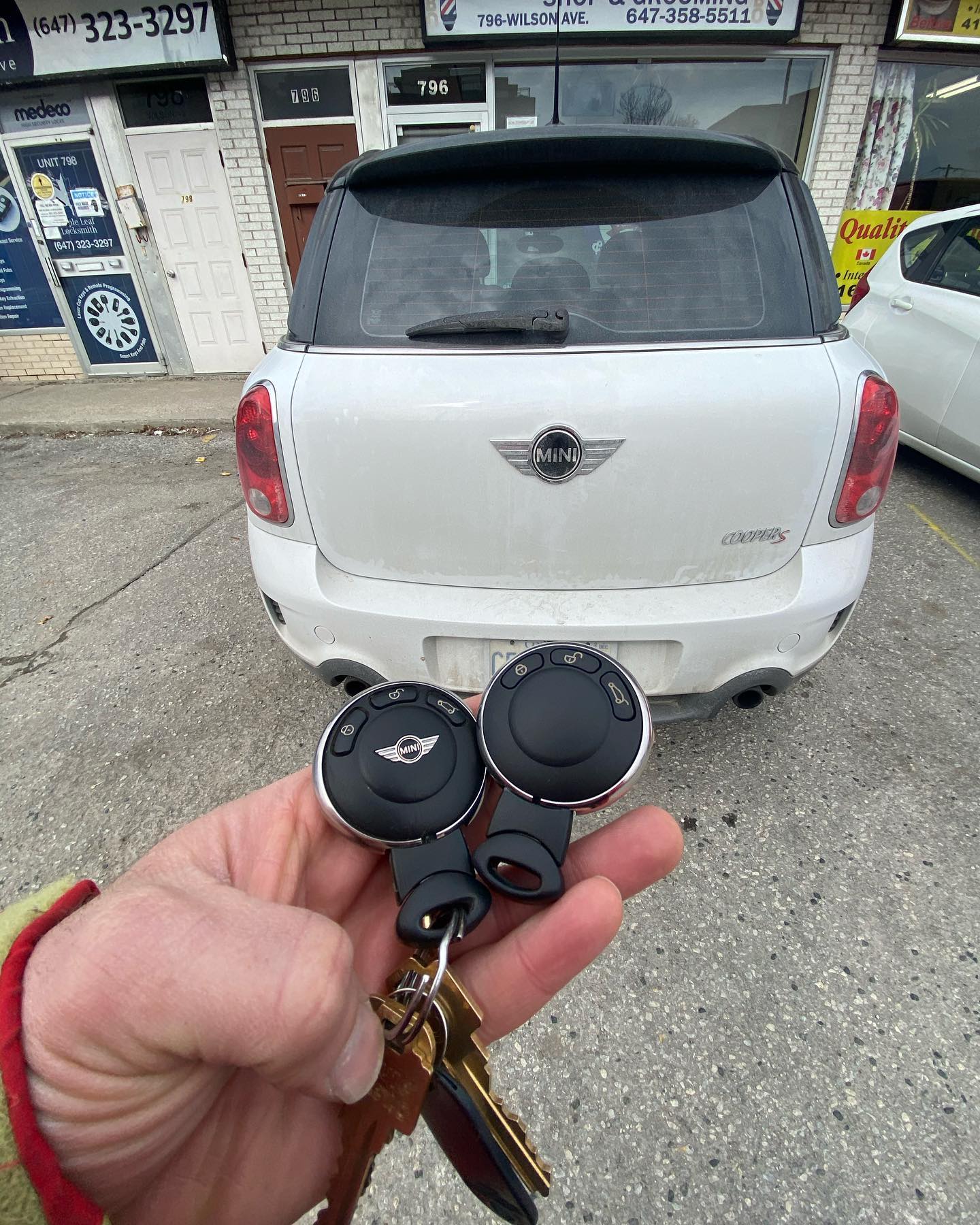 mini car key